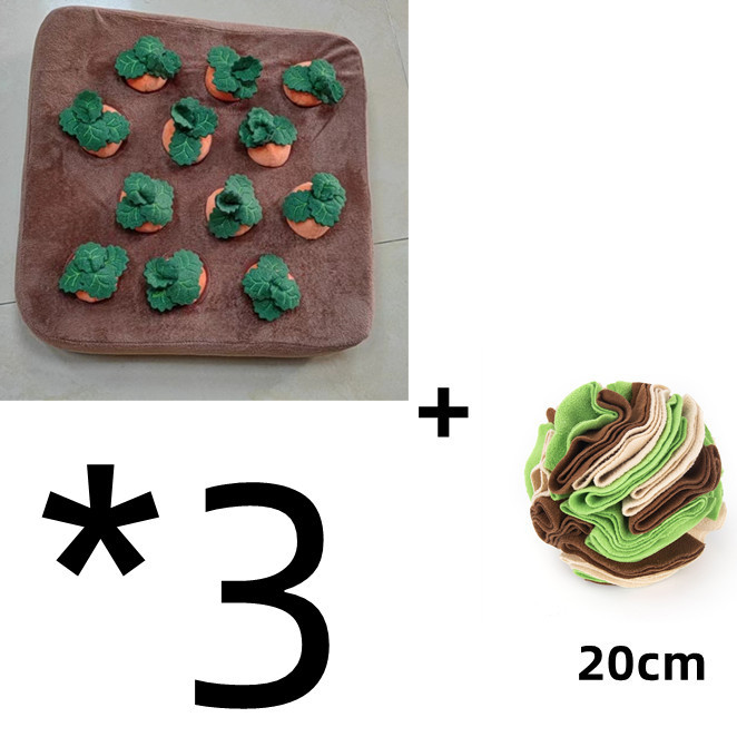 Pet Dog Toys Carrot Plush Toy Vegetable Chew Toy For Dogs Snuffle Mat For Dogs Cats Durable Chew Puppy Toy Dogs Accessories - Image 5